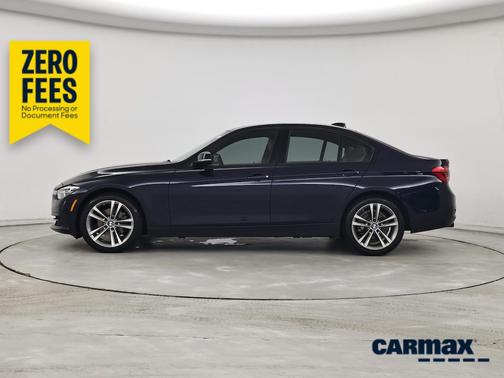 Blue 2016 BMW 328 I