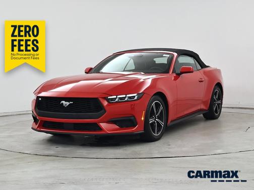 Red 2025 Ford Mustang Ecoboost Premium