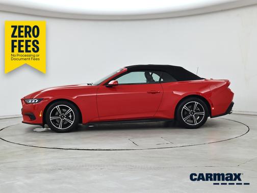 Red 2025 Ford Mustang Ecoboost Premium