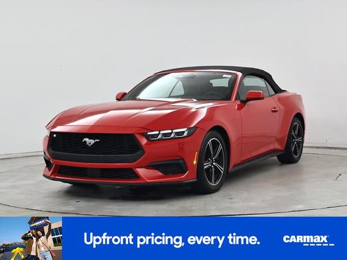 Red 2025 Ford Mustang Ecoboost Premium