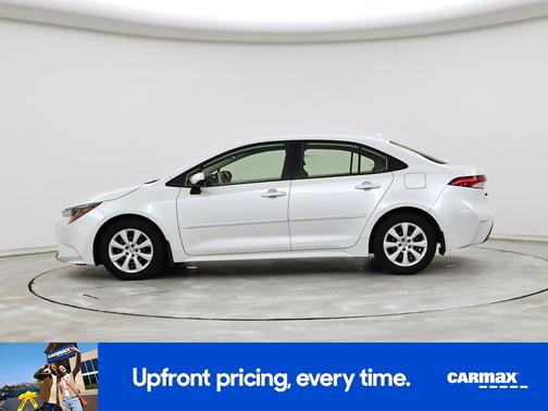 White 2022 Toyota Corolla LE