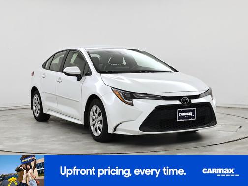 White 2022 Toyota Corolla LE