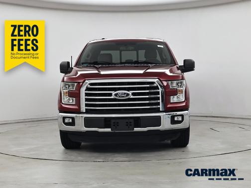 Red 2015 Ford F-150 XLT