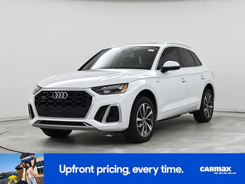 White 2023 Audi Q5 S-Line Premium Plus