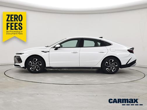 White 2025 Hyundai SONATA SEL