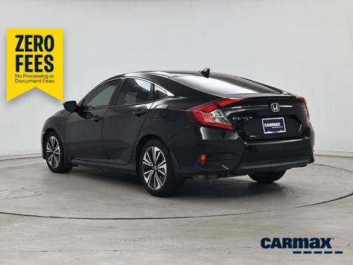 Black 2017 Honda Civic EX-L
