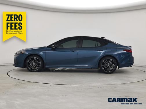 Blue 2025 Toyota Camry XSE