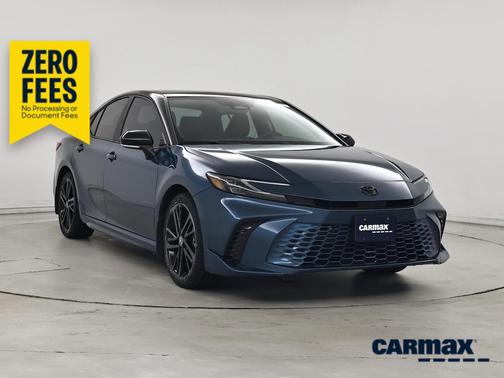 Blue 2025 Toyota Camry XSE