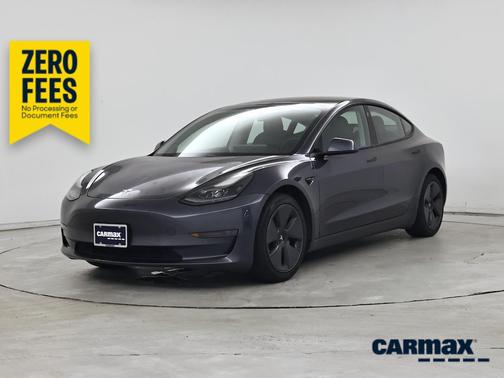 Gray 2021 Tesla Model 3 Standard Range Plus