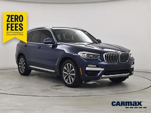 Blue 2019 BMW X3 sDrive30i