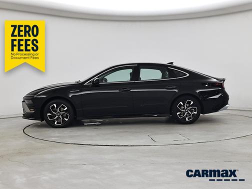 Black 2024 Hyundai SONATA SEL