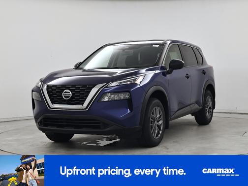 Blue 2021 Nissan Rogue S