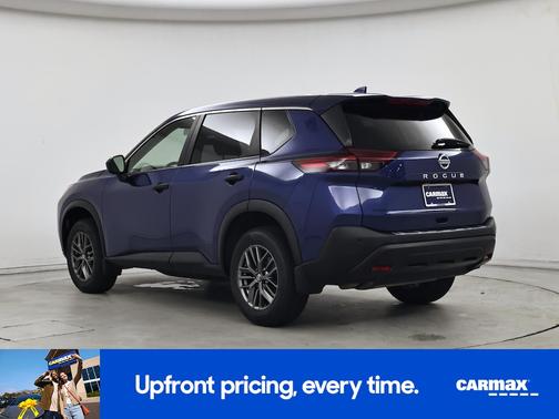 Blue 2021 Nissan Rogue S