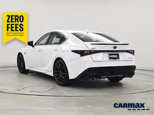 White 2025 Lexus IS 350 F-SPORT Design