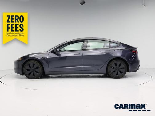 Gray 2025 Tesla Model 3 Long Range
