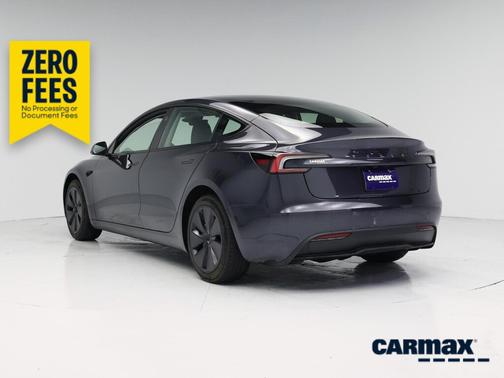 Gray 2025 Tesla Model 3 Long Range