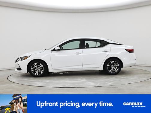 White 2023 Nissan Sentra SV