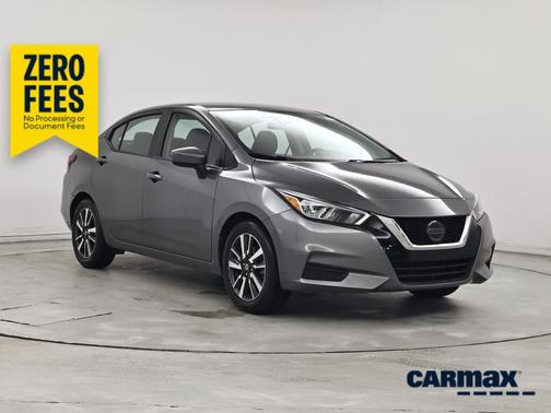 Gray 2021 Nissan Versa SV