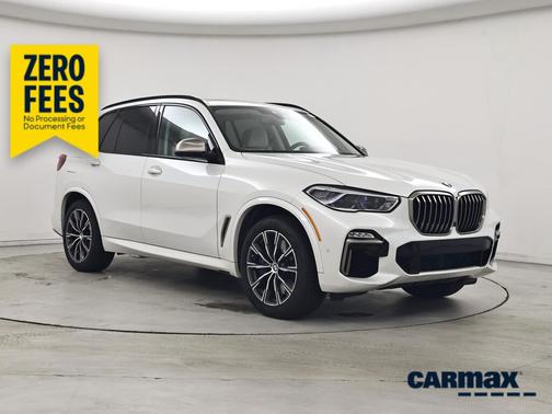 White 2020 BMW X5 M50i