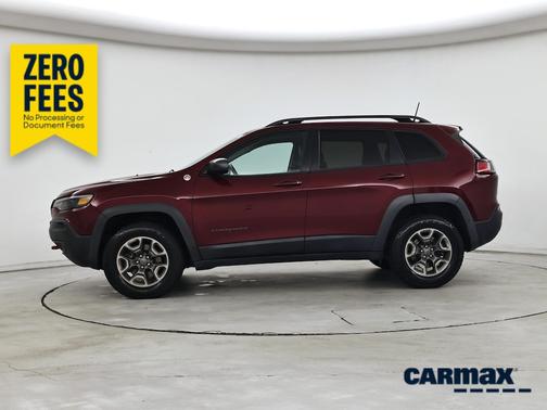 Burgundy 2019 Jeep Cherokee Trailhawk