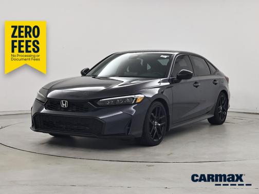 Gray 2025 Honda Civic Sport