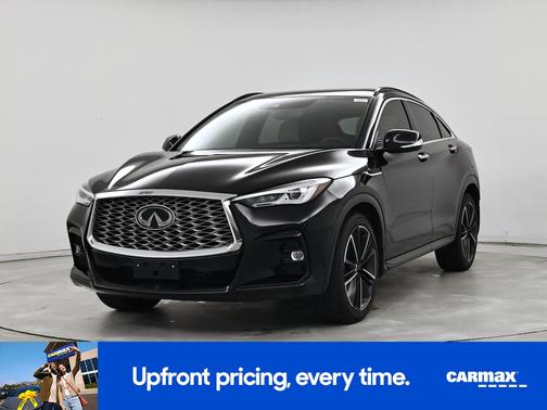 Black 2022 INFINITI QX55 Luxe