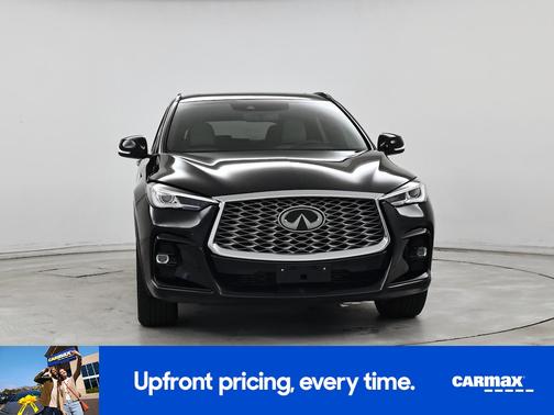 Black 2022 INFINITI QX55 Luxe