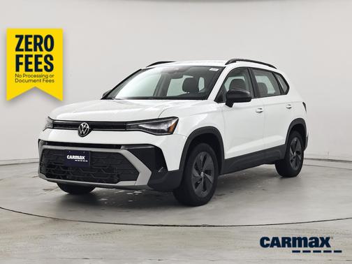 White 2025 Volkswagen Taos S