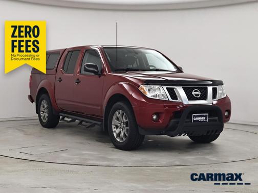 Red 2020 Nissan Frontier SV