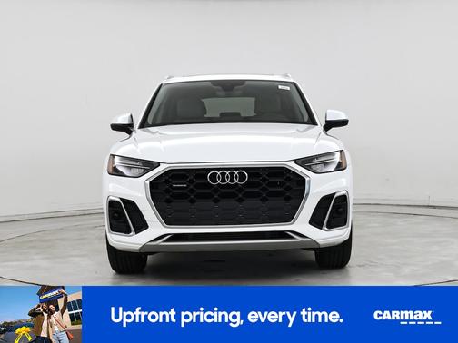 White 2022 Audi Q5 S-Line Premium