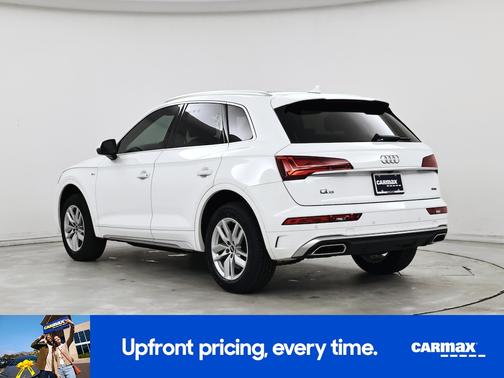 White 2022 Audi Q5 S-Line Premium