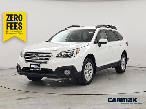 White 2017 Subaru Outback 2.5I Limited