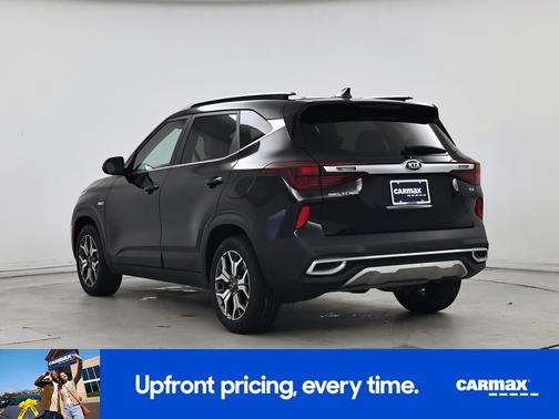 Black 2021 Kia Seltos EX