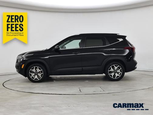 Black 2021 Kia Seltos EX