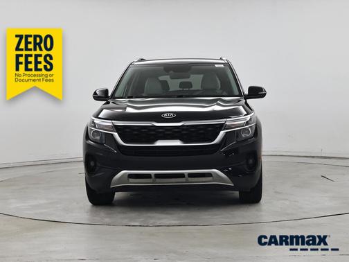 Black 2021 Kia Seltos EX