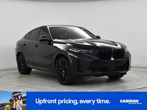 Black 2024 BMW X6 xDrive40i