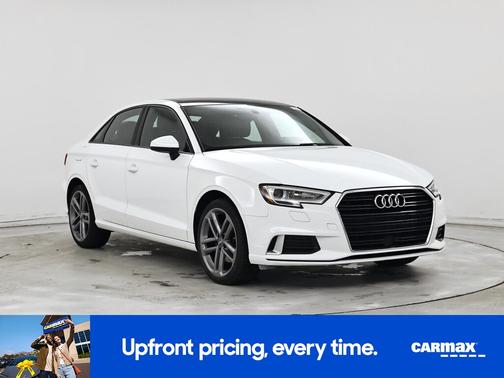 White 2017 Audi A3 Premium