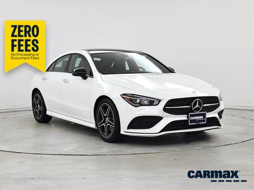 White 2023 Mercedes-Benz CLA 250