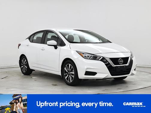 White 2022 Nissan Versa SV