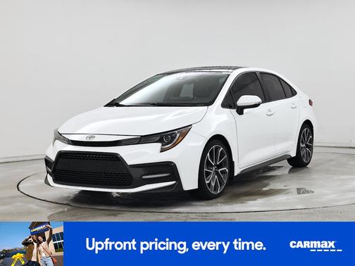 White 2021 Toyota Corolla SE