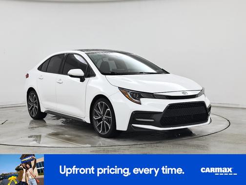 White 2021 Toyota Corolla SE