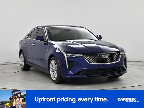 Blue 2023 Cadillac CT4 Luxury