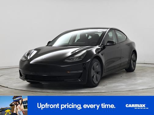 Black 2021 Tesla Model 3 Long Range