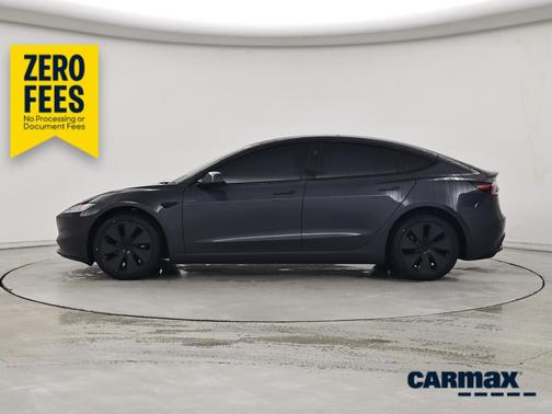 Gray 2025 Tesla Model 3 Long Range