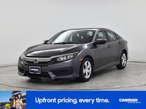 Gray 2016 Honda Civic LX