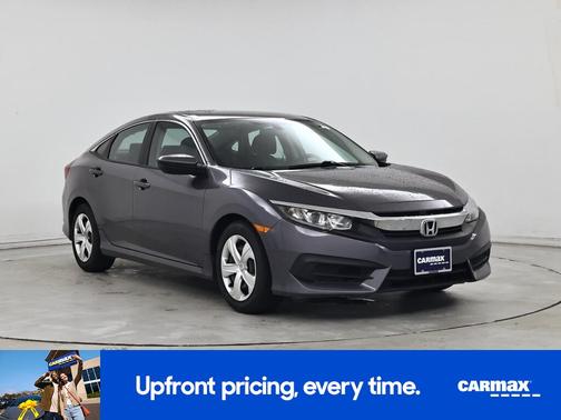 Gray 2016 Honda Civic LX
