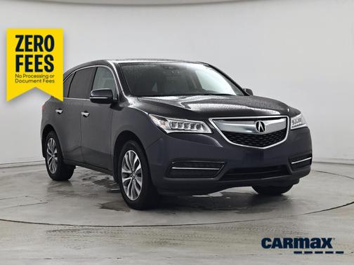 Gray 2016 Acura MDX