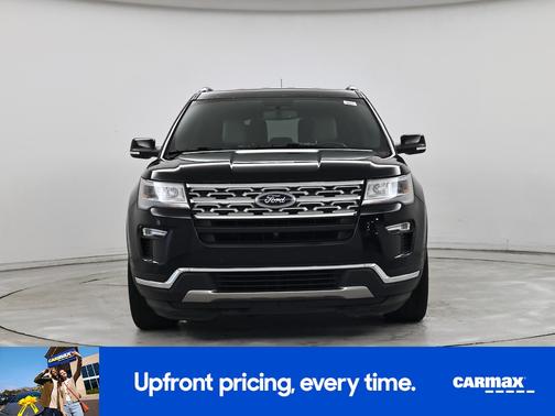 Black 2018 Ford Explorer Limited