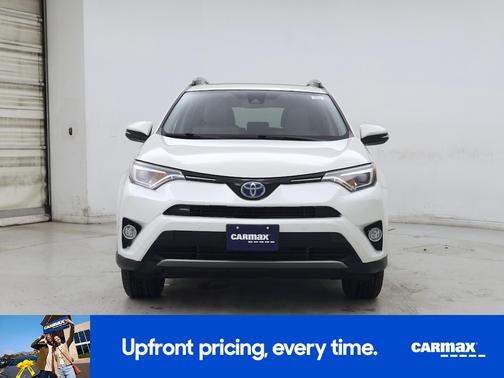 White 2018 Toyota RAV4 Hybrid Limited