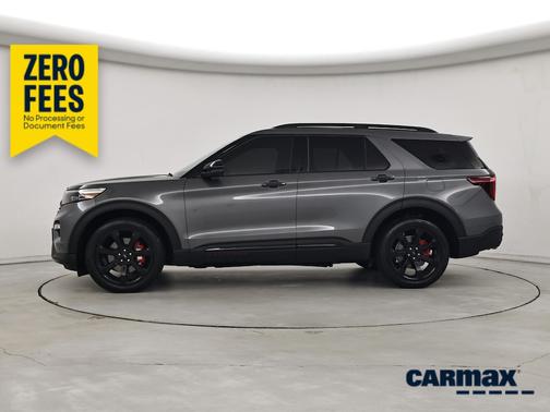 Gray 2023 Ford Explorer ST